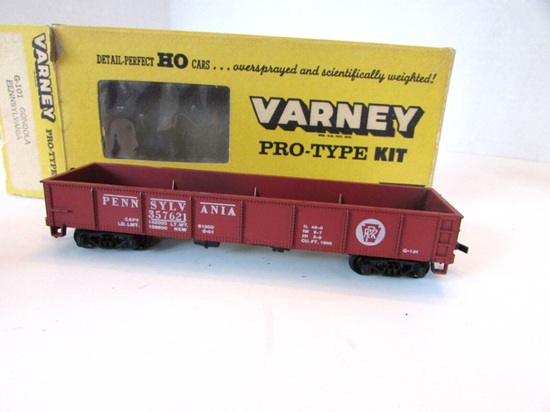 Varney Pro Type Kit Built G101 Gondola Pennsylvania Red #357621  Boxed E2