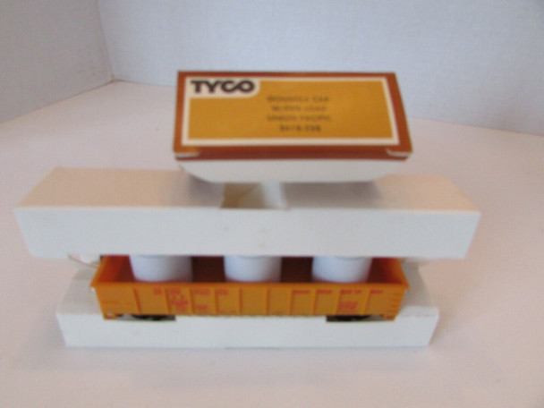 Tyco 3418:250 HO Union Pacific Gondola Car w/Pipe Load MOW No.X159   Boxed E2