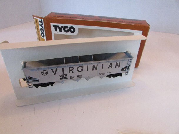 Tyco 344C:250 Virginian Non-operating Hopper Car HO Silver Boxed E2