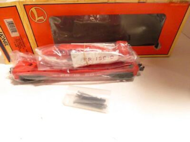 LIONEL- 36089 FRISCO FLAT CAR W/PLANE  D/C TRUCKS -  0/027 - NEW - H1W