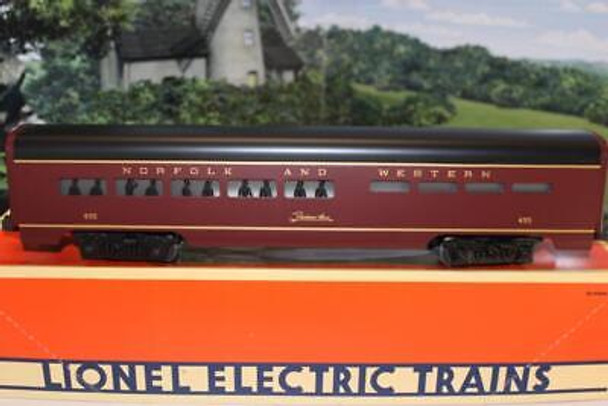 LIONEL - 19141- NORFOLK & WESTERN ALUMINUM 15" DINING CAR - NEW - H1W