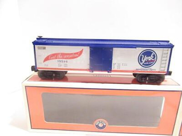 LIONEL 19594 YORK PEPPERMINT PATTY WOODSIDE REEFER CAR -0/027 MINT- H1C1