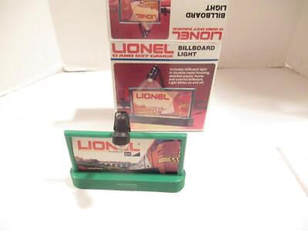 LIONEL TRAINS MPC 2307 BLINKING BILLBOARD - WORKS FINE 0/027 BOXED- EXC.-H1C1