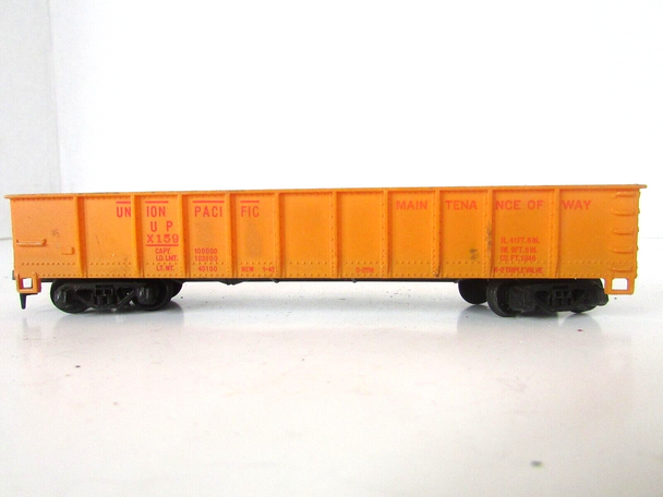 HO Tyco Union Pacific Maintenance of Way X159  Hopper Car Yellow  E4