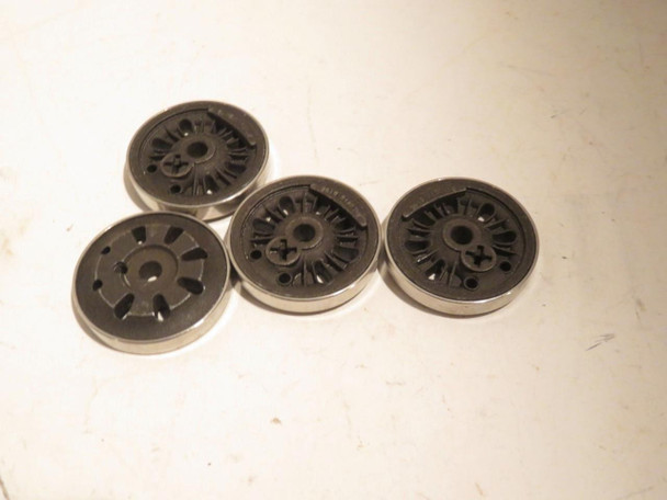 LIONEL PART POST-WAR FOUR 726/736 BERKSHIRE BLIND CENTER WHEELS- NEW- FREE SHPG-