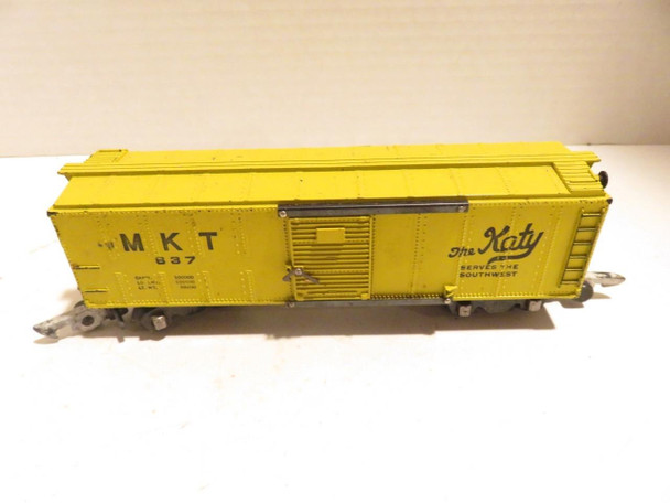 AMERICAN FLYER POST-WAR  'S' GAUGE ORIGINAL 637 MKT BOXCAR - FAIR - M72
