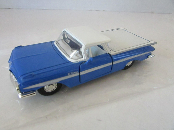 Road Champs Diecast 1959 Chevrolet El Camino Blue White   1/43  Lot E1 Road Champs Diecast 1959 Chevrolet El Camino Blue White   1/43  Lot E1