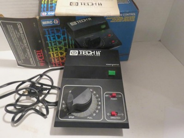 MRC TECH II - 1400 - HO / N SCALE TRANSFORMER - WORKS FINE - BXD -