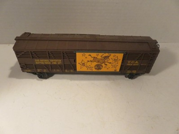 LIONEL - MPC 7812 TCA TEXAS STOCK CAR - 0/027- GOOD - NO BOX - M46