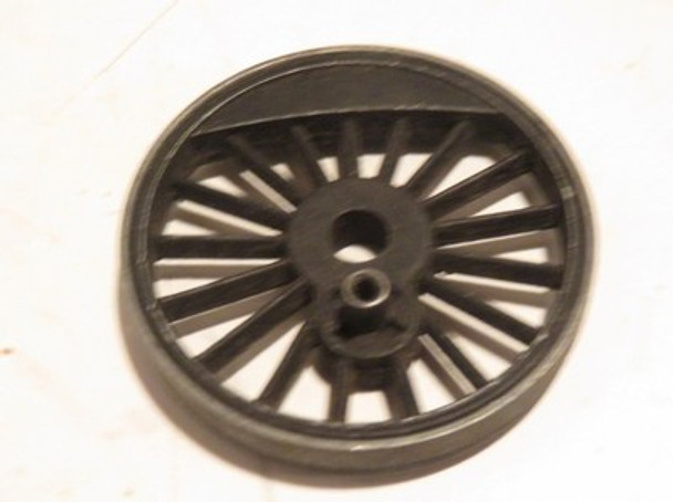 LIONEL PART ORIG. HUDSON SPOKED BLIND WHEEL- BLACK W/STUB PART # 700E-8- LN -H50