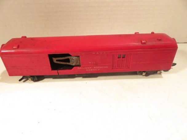 AMERICAN FLYER POST-WAR TRAINS 718 NEW HAVEN COMBINE CAR- FAIR - M46