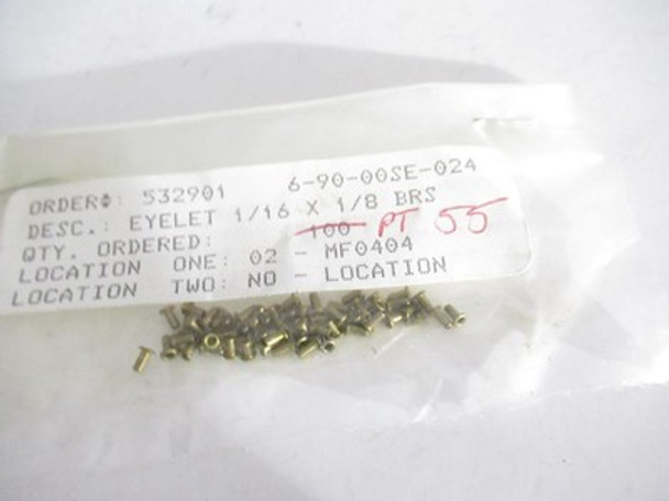 LIONEL PART - POST-WAR - 690-00se-024 ORIGINAL EYELETS -55 PIECES- NEW- S1