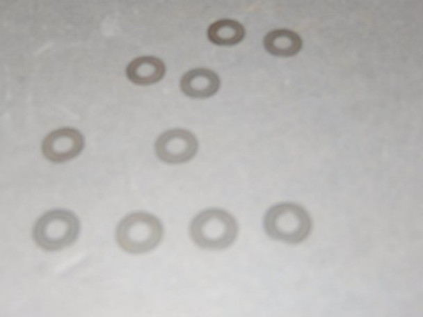 LIONEL PART 2454-8 - BLACK WASHER - SET OF 10 - NEW- W46Q