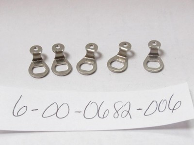 LIONEL PART-  600-0682-006- ECCENTRIC CRANK EYELET - NICKEL  - 5 PIECES- NEW- W3