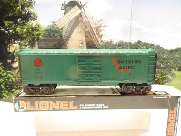 LIONEL TRAINS - 19233 - SOUTHERN PACIFIC  BOXCAR- 0/027- NEW - HC2