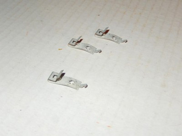 LIONEL PART - 0256-030 - 3 TERMINAL CLIPS FOR ACCESSORIES- NEW -- B14