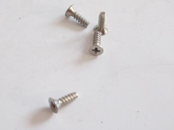 LIONEL PART-  #4 X 3/8" -ORIGINAL  FLAT HEAD, PHILLIPS SCREWS - 4 -   NEW - SR36