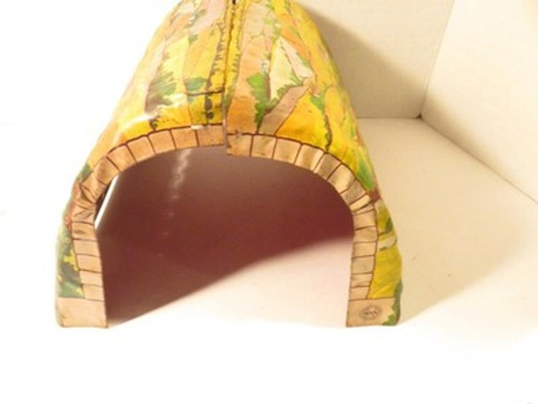 MARX POST-WAR TRAINS- 2 PIECE TIN TUNNEL FOR 0/027- ORIGINAL- VG - S31H