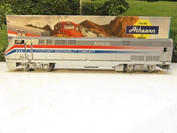 ATHEARN HO TRAINS -3645 AMTRAK AMD 103 GENESIS DIESEL  LN- BXD- RUNS FINE- S31V