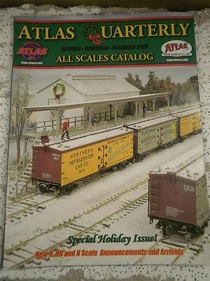 ATLAS QUARTERLY CATALOG OCTOBER/NOVEMBER/DECEMBER 2008 - NEW- L48