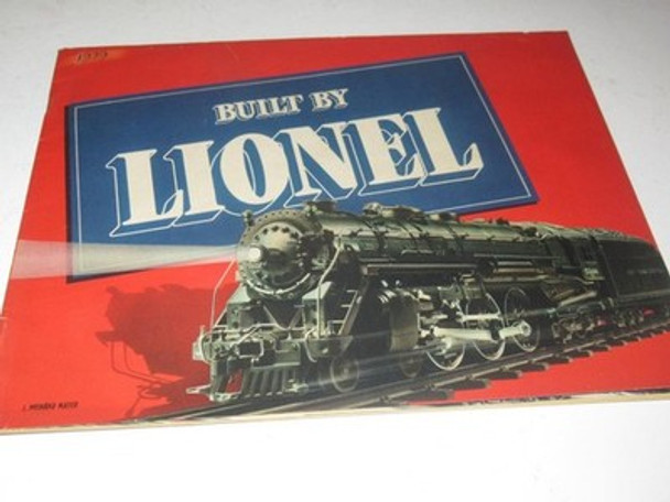 LIONEL PRE-WAR ORIGINAL 1939 COLOR CATALOG  GOOD. CONDITION- H12
