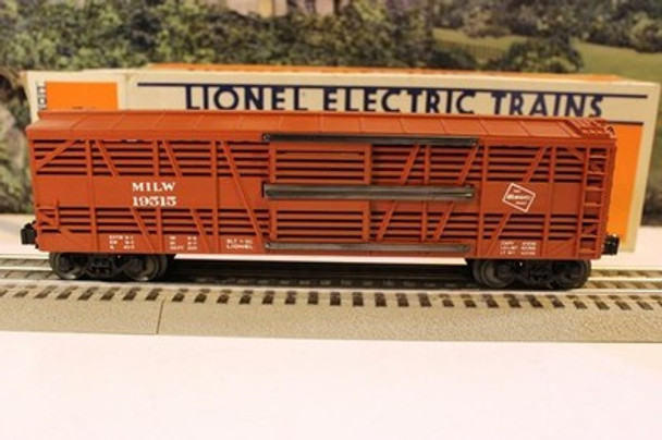 THE LIONEL VAULT - 19515- MILWAUKEE ROAD STOCK CAR - 0/027 SCALE- NEW- B19