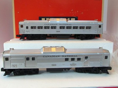 LIONEL - 18506 CANADIAN NATIONAL BUDD CAR SET- PWD/DMY - 0/027- LN - BOXED- H1C1