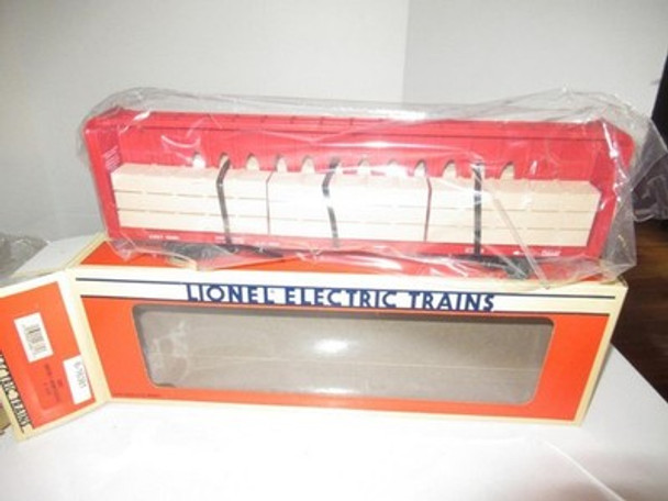 LIONEL - 16381 CSX I-BEAM FLAT CAR - DIECAST TRUCKS- 0/027- NEW- B20