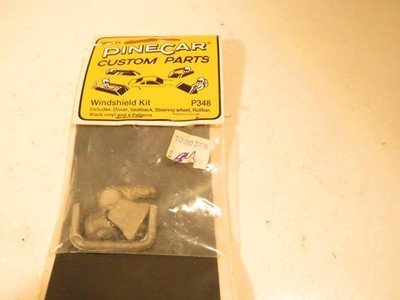 WOODLAND SCENICS PINECAR-  P348- WINDSHIELD KIT- NEW - SR151