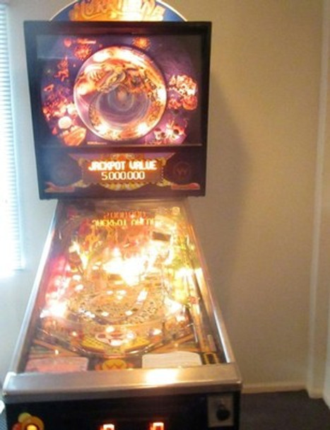 WILLIAMS 'HURRICANE' PINBALL MACHINE - WORKS PERFECTLY W/PAPERWORK LN- P/U ONLY