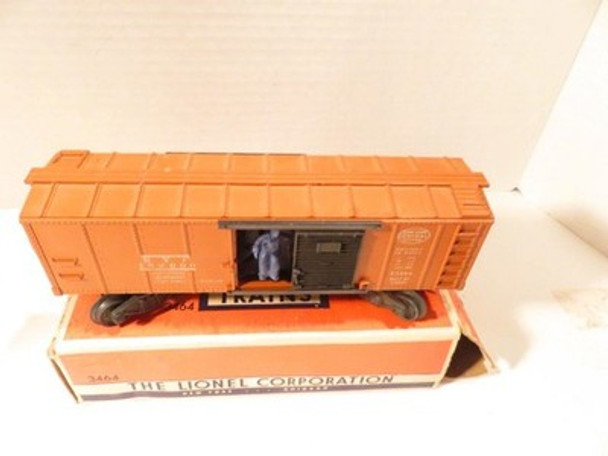 LIONEL TRAINS  POST-WAR 3464 NYC OPERATING BOXCAR -EXC. - BXD - M41 LIONEL TRAINS  POST-WAR 3464 NYC OPERATING BOXCAR -EXC. - BXD - M41