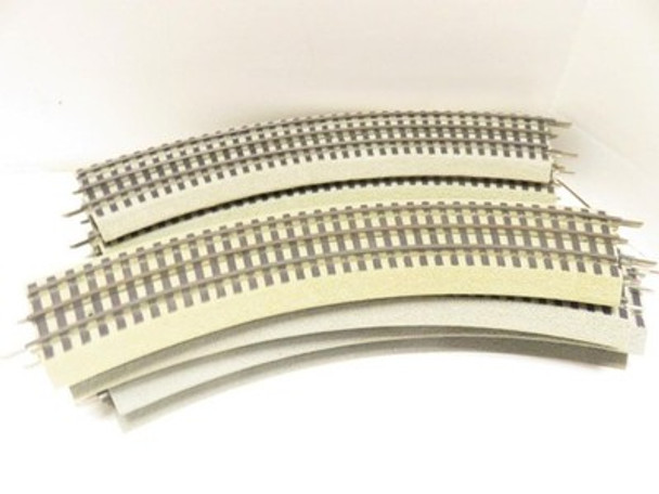 LIONEL FASTRACK  12015- 8 SECTIONS (CIRCLE) OF 036 CURVE TRACKS-  GOOD- SH