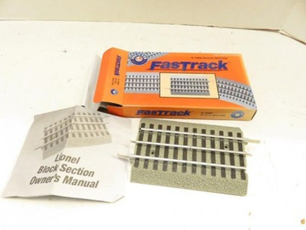 LIONEL FASTRACK 12060- BLOCK SECTION- BOXED- LN - W61