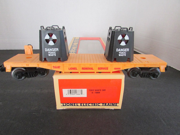 Lionel  6-16666 Toxic Waste Car O Scale  MIB H1A
