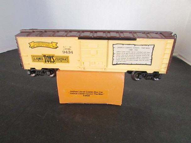Lionel  6-9434 Joshua Lionel Cowen "the Man" Box Car Ltd Ed.  1980 MIB H1B
