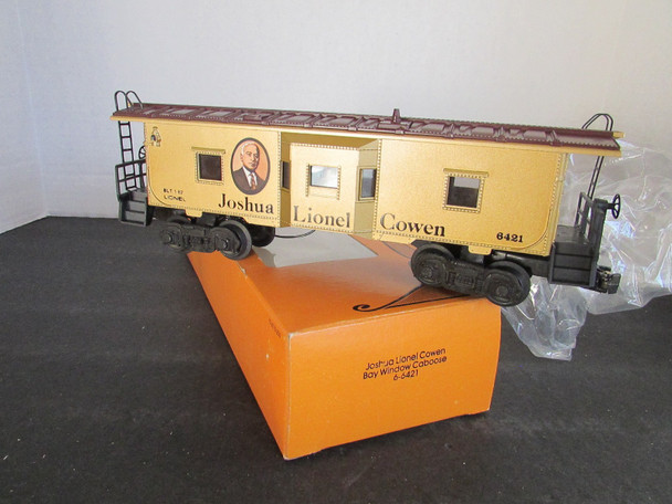 Lionel  6-6421 Joshua Lionel Cowen Bay Window Caboose 1980 Ltd Ed. MIB H1B