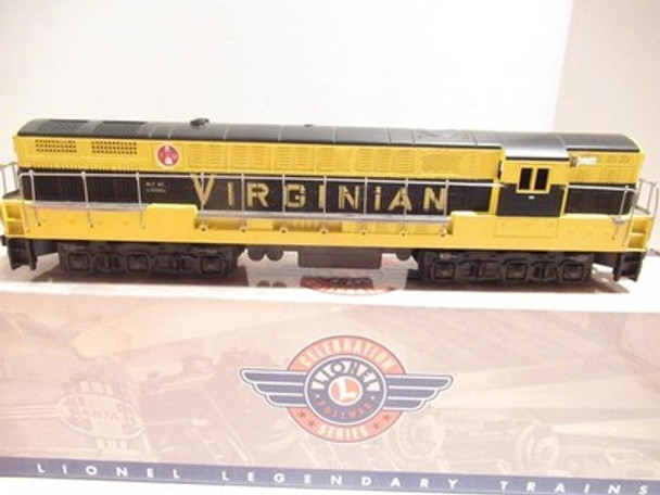 LIONEL PWC 18327 BLACK & YELLOW VIRGINIAN FM TRAINMASTER W/TMCC - NEW- H1W