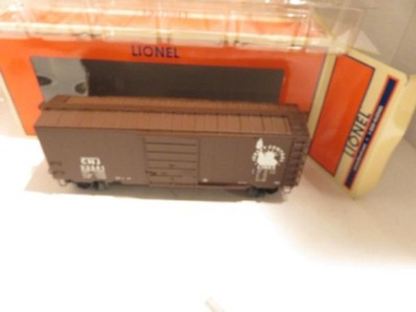 LIONEL TRAINS -  27201 JERSEY CENTRAL BOXCAR- 0/027- BOXED- LN - SH LIONEL TRAINS -  27201 JERSEY CENTRAL BOXCAR- 0/027- BOXED- LN - SH