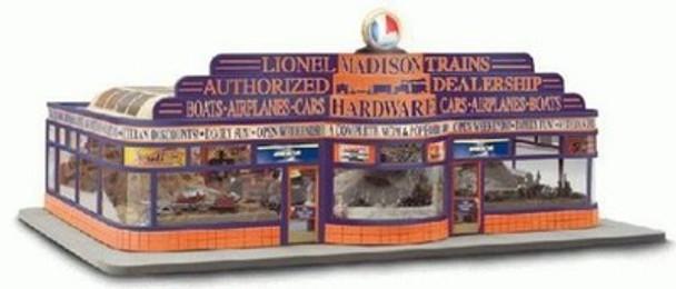 LIONEL- 14133-OPERATING MADISON HOBBY SHOP ACCESSORY W/3 LAYOUTS 0/027 -SEALED-