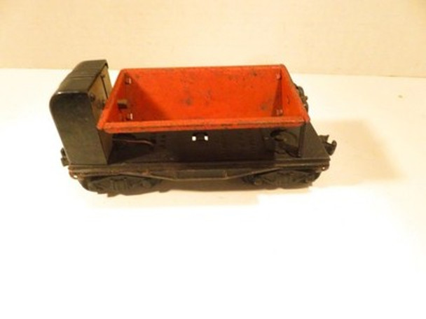 LIONEL POST-WAR TRAINS- 3559 TINPLATE  DUMP CAR -GOOD - 0/027- S31J LIONEL POST-WAR TRAINS- 3559 TINPLATE  DUMP CAR -GOOD - 0/027- S31J