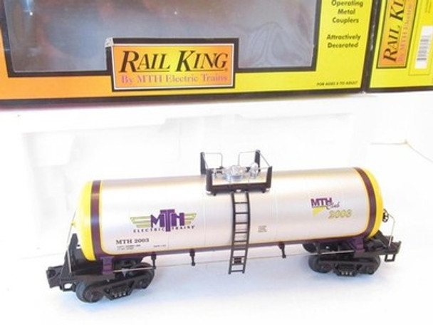 MTH TRAINS - RAILKING 30-7380 MTHRRC MODERN TANK CAR - 0/027 - NEW- H1W MTH TRAINS - RAILKING 30-7380 MTHRRC MODERN TANK CAR - 0/027 - NEW- H1W