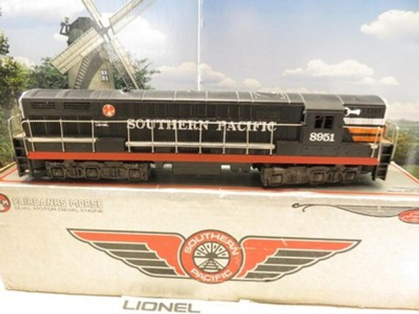 LIONEL MPC 8951 SOUTHERN PACIFIC FM TRAINMASTER -2 PULLMOR MOTORS- LN- BOXED- E6