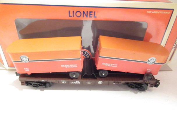 LIONEL LIMITED PRODUCTION- 52410- TTOS 2006- SP FLAT W/TRAILERS - 0/027- NEW-B3|297130934326