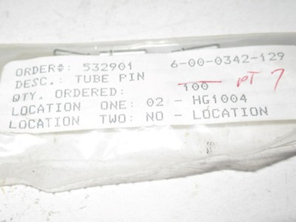 LIONEL PART POST-WAR - 600-0342-129 TUBE PIN - 7 PIECES- NEW -M59|396723881398