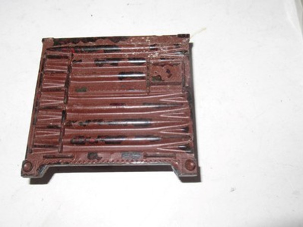 LIONEL -  714-20- SEMI SCALE BROWN BOXCAR END-  FAIR - SR72|297396166049