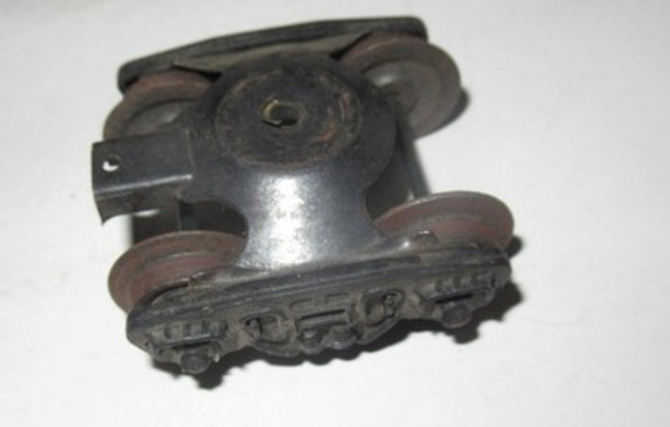 LIONEL PART - POST-WAR SCOUT TENDER TRUCK - RUST - FAIR- M29|357096080947