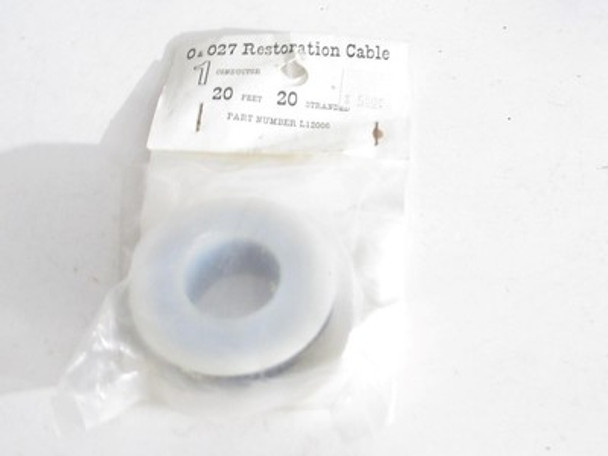 HOOK UP WIRE - 1 CONDUCTOR 20 FEET STRANDED- NEW - H34|396768857984