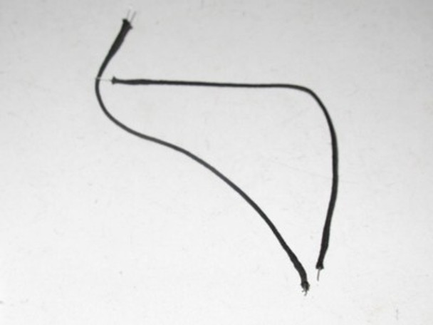LIONEL PART -  TWO ORIGINAL 6" SECTIONS OF BLACK WIRE- NEW - W46L|396771533671