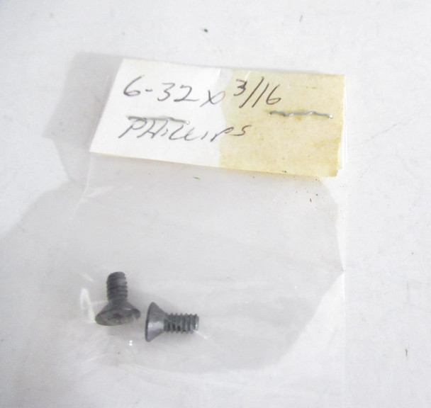 LIONEL TRAINS PART - #6-32 X 3/16- TWO PHILIP HEADS SCREW   - NEW- SR32|396771978101