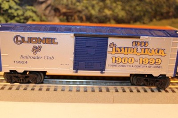 LIONEL-10024 - 1993 INSIDE TRACK BOXCAR - LIMITED PRODUCTION - 0/027- BOXED - B1|357388553996